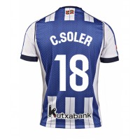 Real Sociedad Carlos Soler #18 Fotballklær Hjemmedrakt 2025-26 Kortermet